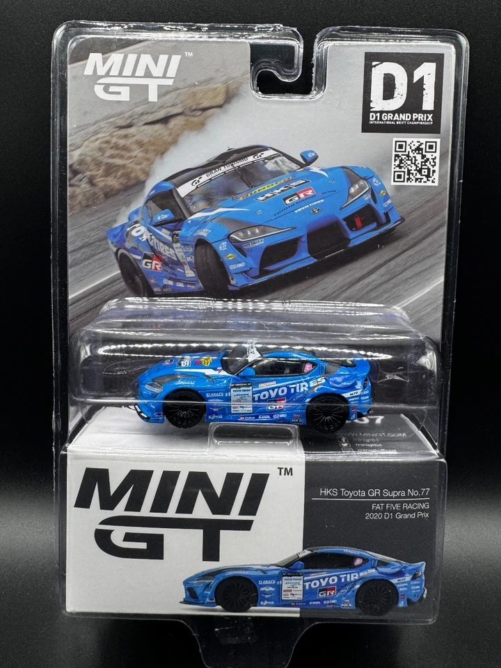 1/64 Mini GT D1 GP HKS Toyota GR Supra #77 Fat Five Racing #307 - Image 1 of 1