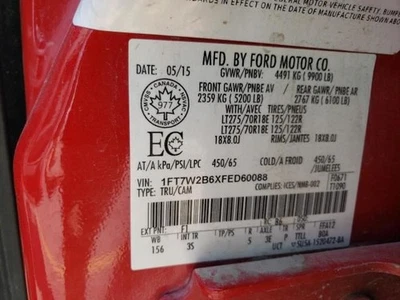 Medidor de fluxo de ar 6,7L diesel compatível com 11-19 Ford F250SD PICKUP 2167587 - Imagem 1 de 4