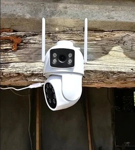 Câmera 2 Lentes - Wi-Fi - Interior e Exterior - Picture 1 of 6