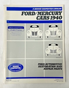 Ford Mercury Cars 1940 Dennis Carpenter Restoration & Repair Parts 1997 - Picture 1 of 6