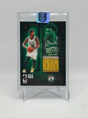 2025 SILHOUETTE MARCUS SMART NBA RELICS CHAMP TAG  RED /5   - Image 1 of 2