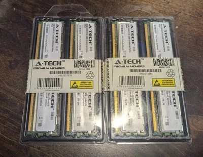 A-Tech 2GB RAM x 4 (8G Total) DDR2 PC2-5300 DIMM/667 MHz ECC Memory 2Rx4 OPENBOX - Image 1 of 4