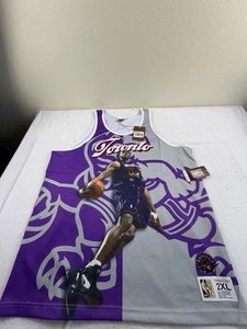Mitchell & Ness Vince Carter Toronto Raptors HWC Jersey Size 2XL NWT $85 - Picture 1 of 12
