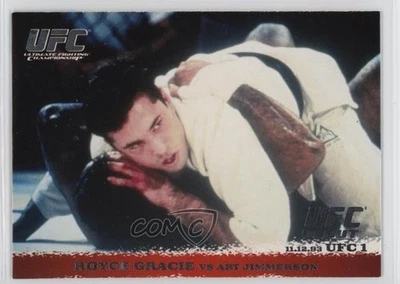 2009 Topps UFC Round 1 Royce Gracie vs Art Jimmerson #1 Rookie RC - Image 1 of 2