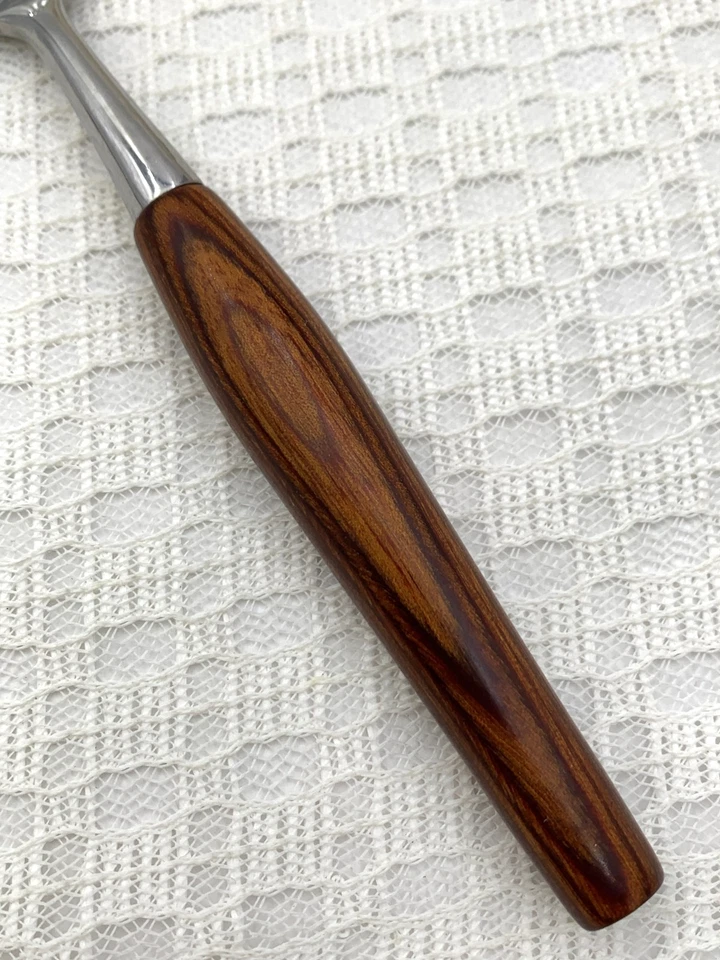 Mode Danish JAPAN Stainless WOOD HANDLE Flat Tip * CHOICE OF PIECE * - Image 1 of 3