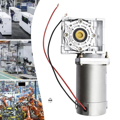 DC Getriebemotor 12V High Torque Reducer Getriebemotor Schneckengetriebe Untersetzungsgetriebe - Bild 1 von 4
