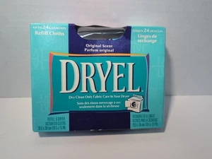 New Dryel Dry Cleaning Original Refill Cloths Discontinued Pack Of 6 24 Garments - Picture 1 of 4