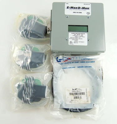 E-Mon D-Mon 100A 480V 3-Phase Demand Meter Submeter E20-480100-JKIT - Image 1 of 4