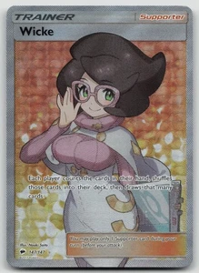 Pokémon Wicke Arte Completo Sombras Ardientes Ultra Raro Holo 147/147 Casi Nuevo/Muy Nuevo - Imagen 1 de 2