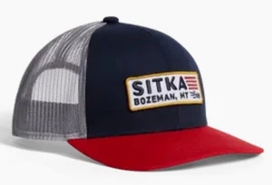 Sitka Gear Bozeman, MT Patch Mid Pro Trucker Mütze Hirsch Jagd Bogenjäger Jäger - Bild 1 von 2