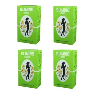 4x German Herb Sli ming Tea D i et Weight Control Fat Burn Slim Fit Laxative 50 - Picture 1 of 7
