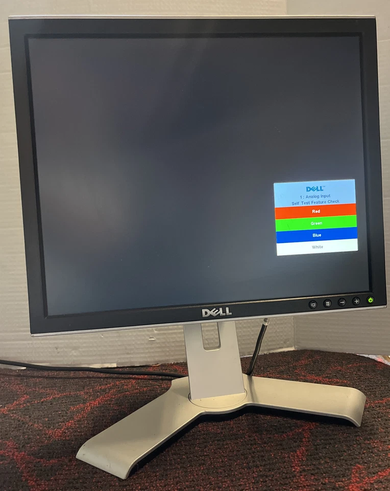 Dell UltraSharp 1707FPT 17" LCD Monitor 1280x1024 DVI VGA 5:4 USB HUB Very Good - Image 1 of 4