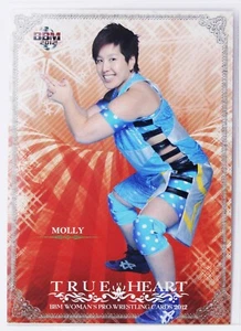 MOLLY - 2012 BBM tarjeta coleccionable de lucha libre profesional para mujer - Imagen 1 de 3