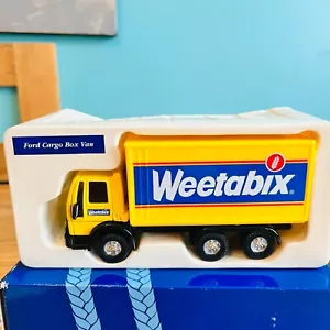 Corgi Weetabix Ford Cargo Box Van Model Truck Lorry Die Cast Boxed Vintage 1999 - Picture 1 of 8