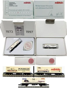 MARKLIN Z SCALE S083 & S136 2 COLLECTOR CONTAINER CAR- C8 In Cardboard Box - Picture 1 of 1