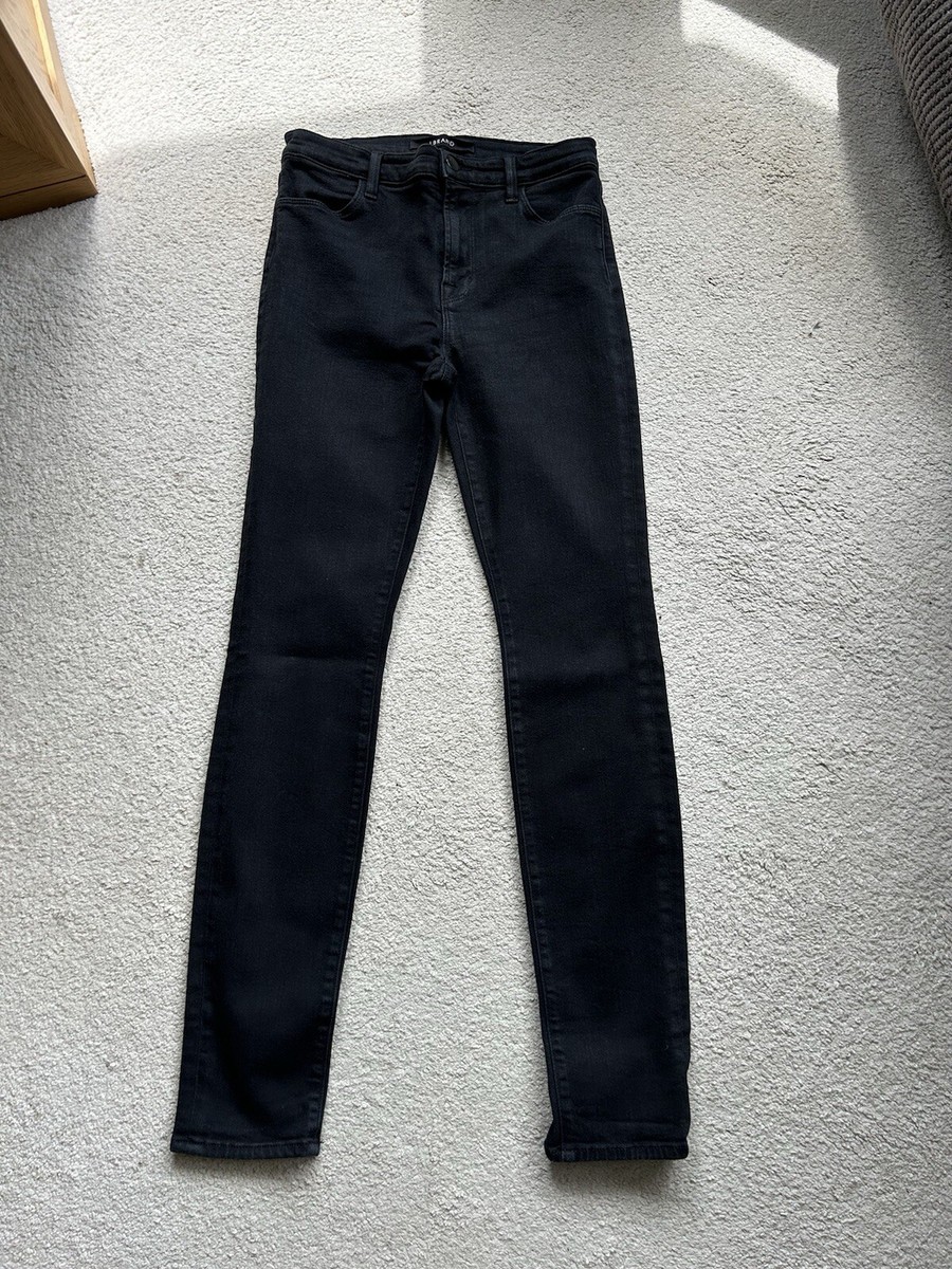 j brand maria high rise seriously black