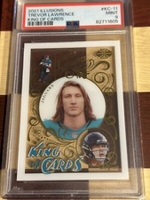 2021 Panini Illusions - King of Cards #KC-11 Trevor Lawrence (RC) PSA 9 Rookie