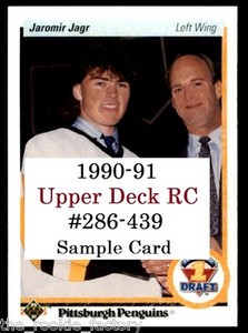 1990-91 Upper Deck RC | #286-439 | Hockey | LOT x1 | U Pick