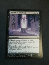 Mtg Leyline of the Void - Guildpact - Rare - Light Play free Shipping