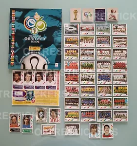 WC GERMANY 2006 set figurine panini + album + set aggiornamenti extra stickers - Imagen 1 de 23