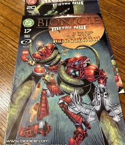 DC Comic Books Bionicle Lego #17, #20 y #21. Promo para Lego, 2004 - Imagen 1 de 9