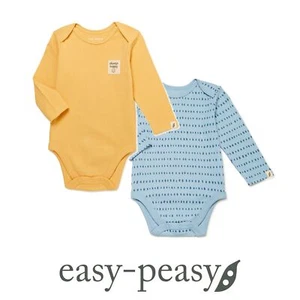 Body bambino a righe con maniche lunghe - taglie 24 mesi (unisex) - Foto 1 di 4
