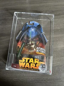 AFA 90 Hasbro Star Wars: Revenge of the Sith Yoda Spinning Attack Sealed - Picture 1 of 10