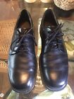 Rockport Mens Black Leather Shoes Size 10M Margin APM20311 Preowned But Not Worn