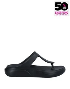 Prezzo consigliato € 195 Stuart Weitzman sandali infradito US9 UK6,5 EU39,5 plantare nero - Foto 1 di 10