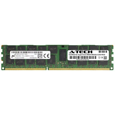 16GB PC3L-12800R Supermicro MEM-DR316L-CL02-ER16 Equivalent Server Memory RAM - Image 1 of 2
