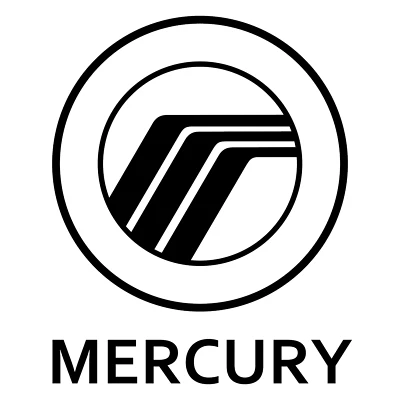 Mercury logo Vinyl Decal Window Laptop Any Size Any Color