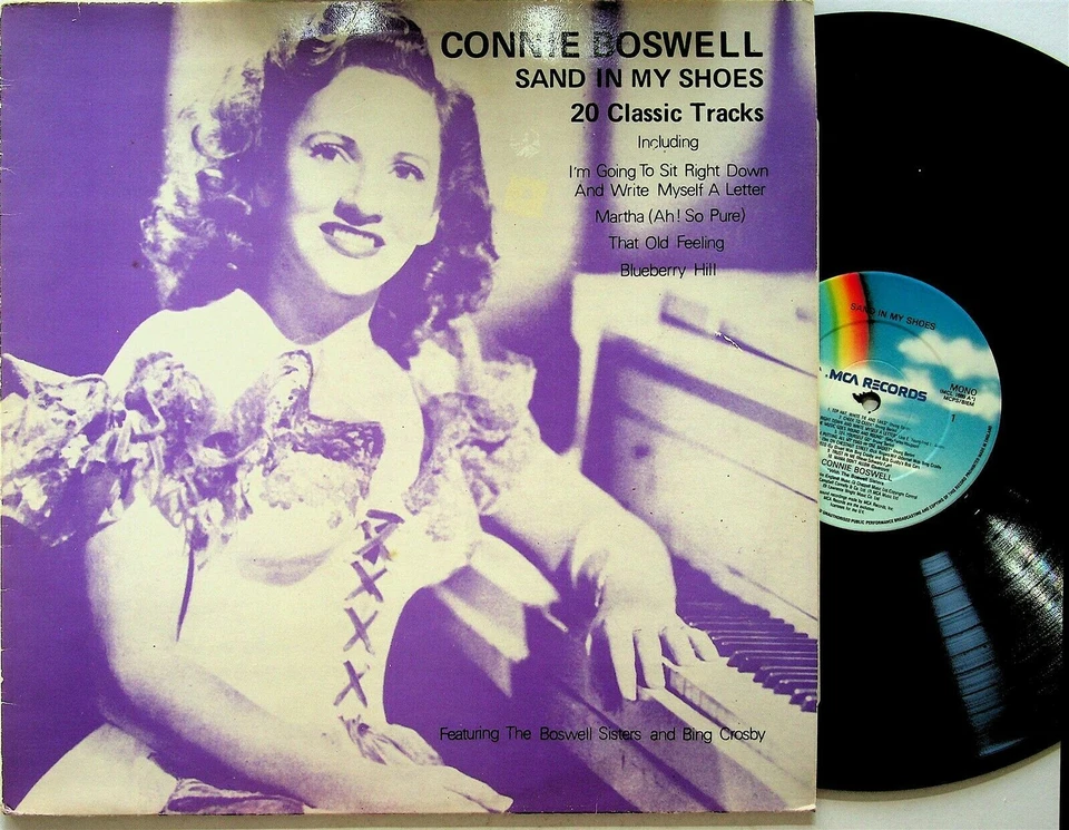 Connie Boswell ~ Sand in My Shoes 33⅓ Vinyl LP Recording NM/NM 1982 UK Import - Image 1 of 1