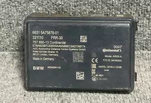 23-24 BMW 740i Front Long Range Distance Radar Sensor Control Module 66315A75876 - Picture 1 of 12