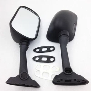 Fit For 2001-2003 Suzuki GSXR600 GSXR750 GSX1000 Black Front Rearview Mirrors - Picture 1 of 8