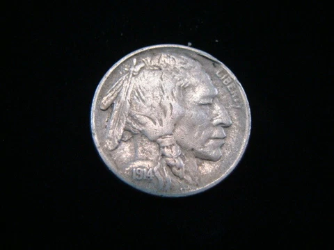 1914 Buffalo Nickel XF 10722 Cover