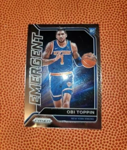 2020-2021 Panini Prizm Obi Toppin Emergent RC (Base) #17 - Picture 1 of 2