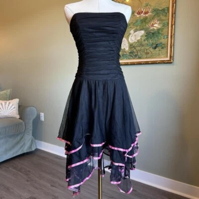 Corsé vintage Y2K Blondie Nites caprichoso vestido de hadas fiesta pequeño Foto 1 de 4