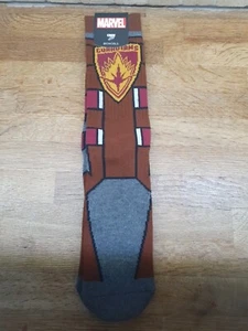 Marvel Guardians of the Galaxy Rocket Racoon Socks Size 10-13 - Picture 1 of 3