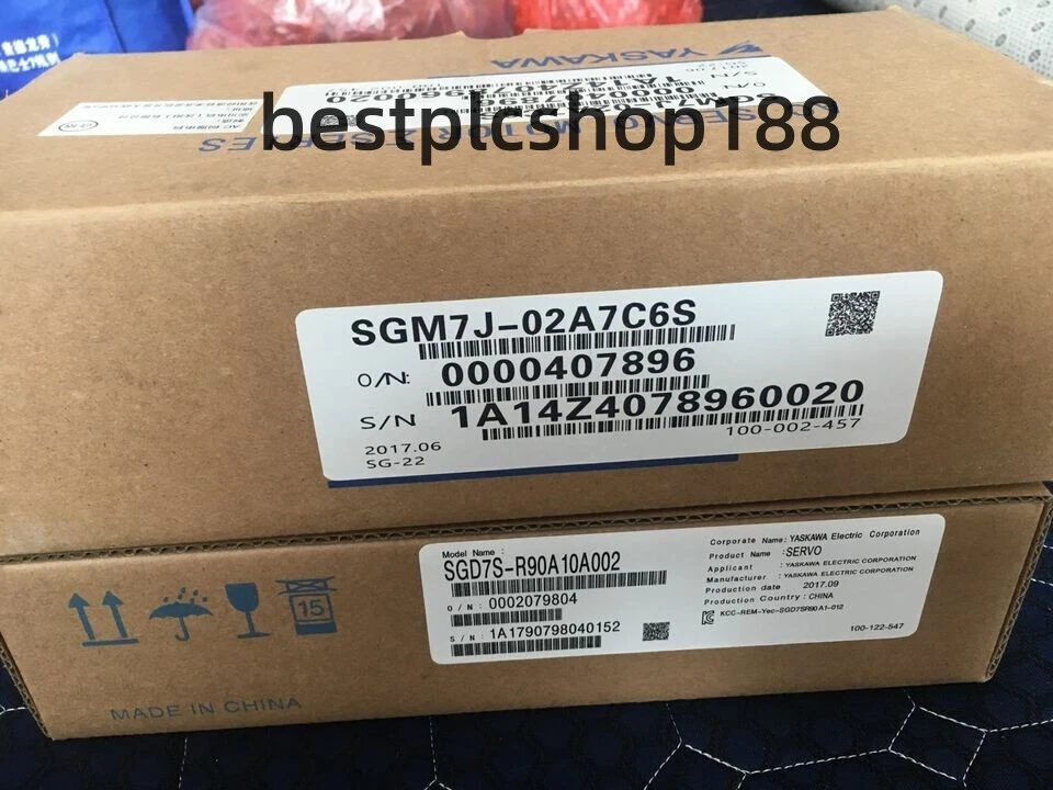 Express New In Box Yaskawa servo Motor SGM7J-02A7C6S SGM7J02A7C6S - Image 1 of 3