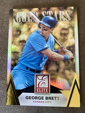 GEORGE BRETT 2015 Panini Elite gold Stars #12 Royals Ser #ed 7/25!!