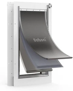 3-Flaps Pet Door for Interior & Exterior Doors (Pets up to 100lbs)-Large - Picture 1 of 8