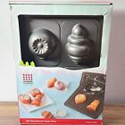 Sweet Creations 3D Cake Pan Christmas Ornament Cake Pan Non-Stick 4 Shapes. 