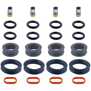 Fuel Injector Repair Kit for Camry Celica Rav4 O-rings Filters Seals Grommets - Foto 1 di 7
