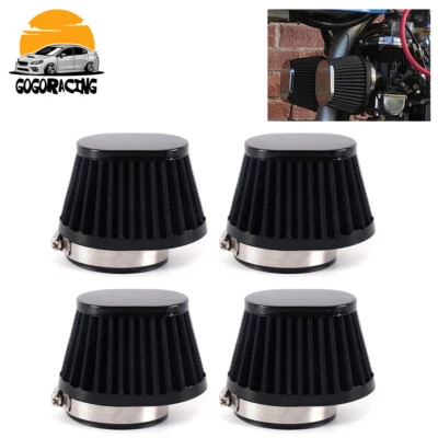 4Pcs 55mm High Flow Air Filter Washable For Motocross Scooter Air Pods Cleaner Foto 1 de 4