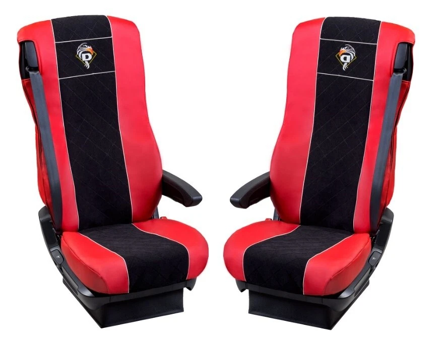 Sitzbezug Rot für DAF XF105/106 12- - Bild 1 von 1