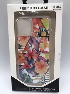 Cell Phone Case Geometric Floral Candy Case For iPhone 13 (6.1") - Orange - Picture 1 of 4