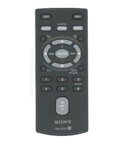 Original Sony RM-X231 Remote Control for Sony Car Player MEX-N4200BT