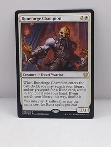 MTG Magic the Gathering Runeforge Champion (026/285) Kaldheim NM - Picture 1 of 2