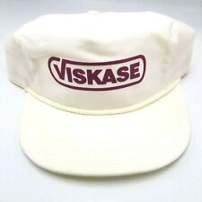 Viskase Food Service Packaging Supplies Hat Cap Strapback White W3