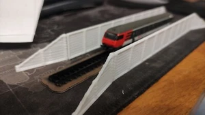 3x Lärmschutzwand, Spur Z, gerade, 150mm - Bild 1 von 5